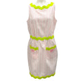 Load image into Gallery viewer, Moschino Couture Pink / White 2021 Striped Cotton Shift Dress
