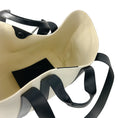 Load image into Gallery viewer, Lanvin Milk / Black Ballade East West Shopper Tote Bag