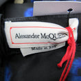 Load image into Gallery viewer, Alexander McQueen Black / Blue 2023 Iris Print Skirt