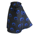 Load image into Gallery viewer, Alexander McQueen Black / Blue 2023 Iris Print Skirt