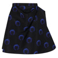 Load image into Gallery viewer, Alexander McQueen Black / Blue 2023 Iris Print Skirt