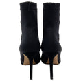 Load image into Gallery viewer, Valentino Black Stretch Knit Star Sequin Embellished Sock Boots