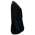 Load image into Gallery viewer, Stella McCartney Black Crinkle Linen Blazer
