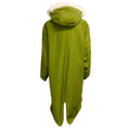 Load image into Gallery viewer, Rag & Bone Olive Green Mid Length Coat with Ivory Faux Sherpa Lining