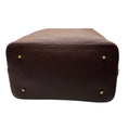 Load image into Gallery viewer, Elleme Brown Grained Leather Shoulder Bag with Brushed Gold Hardware