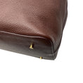 Load image into Gallery viewer, Elleme Brown Grained Leather Shoulder Bag with Brushed Gold Hardware