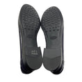 Load image into Gallery viewer, Tod's Navy Blue Shiny Leather Loafers / Flats