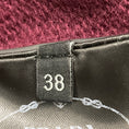 Load image into Gallery viewer, Prada Burgundy Triangle Logo Wool and Cashmere Knit Sweater