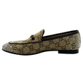 Load image into Gallery viewer, Gucci GG Logo Canvas Jordaan Embellished Loafers