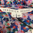 Load image into Gallery viewer, Veronica Beard Cream Multi Cayson Floral Silk Mini Dress
