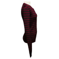 Load image into Gallery viewer, Dolce & Gabbana Burgundy Metallic Striped Knit Cardigan Sweater