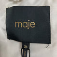 Load image into Gallery viewer, Maje White Blanche Looped Faux Fur Jacket