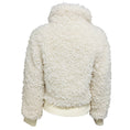 Load image into Gallery viewer, Maje White Blanche Looped Faux Fur Jacket