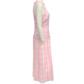 Load image into Gallery viewer, Vivetta Pink / White Pleated Polka Dot Dress