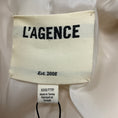 Load image into Gallery viewer, L'Agence Ivory Baldwin Snake Print Leather Jacket