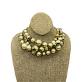 Load image into Gallery viewer, Christian Dior Vintage Multi Strand Pearl Necklace with Gold Hardware