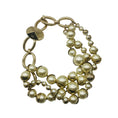 Load image into Gallery viewer, Christian Dior Vintage Multi Strand Pearl Necklace with Gold Hardware