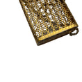 Load image into Gallery viewer, Chanel 2015 Gold Metal CC Moucharabieh Paris-Dubai Minaudiere Clutch