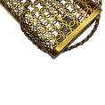 Load image into Gallery viewer, Chanel 2015 Gold Metal CC Moucharabieh Paris-Dubai Minaudiere Clutch