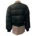 Load image into Gallery viewer, Veronica Beard Black / Plaid Larkin Puffer Jacket