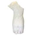 Load image into Gallery viewer, Emilio Pucci Ivory One Shoulder Macrame Lace Dress
