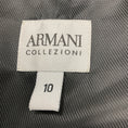 Load image into Gallery viewer, Armani Collezioni Black 2011 Pleated Sleeveless Cocktail Dress