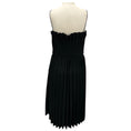 Load image into Gallery viewer, Armani Collezioni Black 2011 Pleated Sleeveless Cocktail Dress