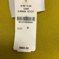 Load image into Gallery viewer, Galvan London Chartreuse / Yellow Atalanta Fitted Knit Midi Dress