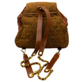 Load image into Gallery viewer, Chanel Vintage 1990's Brown Wool / Leather Backpack