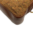 Load image into Gallery viewer, Chanel Vintage 1990's Brown Wool / Leather Backpack