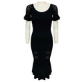 Load image into Gallery viewer, Alexis Black Sheira Knit Midi Dress