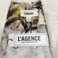 Load image into Gallery viewer, L'Agence Brown Jungle Print Wrap Kimono Jacket
