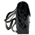 Load image into Gallery viewer, Chanel Vintage 1990's Black Quilted Patent Leather Backpack