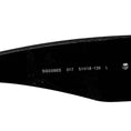 Load image into Gallery viewer, Balenciaga Black / Silver Crystal Embellished BB Logo Rectangular Shape Acetate Narrow Dynasty Sunglasses