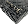 Load image into Gallery viewer, Chanel Vintage 1990's Black Quilted Patent Leather Backpack