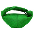 Load image into Gallery viewer, Bottega Veneta Green Jacquard Mini Double Knot Handbag