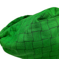 Load image into Gallery viewer, Bottega Veneta Green Jacquard Mini Double Knot Handbag