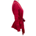 Load image into Gallery viewer, Rick Owens Cherry Red Wrap Top