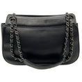 Load image into Gallery viewer, Chanel 2003 Black Leather Mademoiselle Lock Shoulder Bag