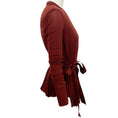 Load image into Gallery viewer, Rick Owens Henna Brown Wrap Top