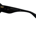 Load image into Gallery viewer, Versace Black / Silver Medusa Logo Cat Eye Sunglasses 4297
