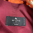 Load image into Gallery viewer, Etro Orange Multi Paisley Printed One Button Blazer