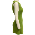 Load image into Gallery viewer, Jill Sander Green Sleeveless Ribbed Knit Dress
