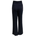 Load image into Gallery viewer, Valentino Navy Blue Silk Trousers