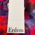 Load image into Gallery viewer, Erdem Pink / Purple Leopard Mirage Voile Susie Full Skirt