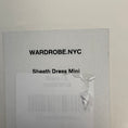 Load image into Gallery viewer, WARDROBE.NYC Black Sheath Mini Dress