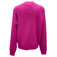 Load image into Gallery viewer, The Elder Statesman Magenta Cashmere Knit Cardigan Sweater