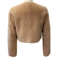 Load image into Gallery viewer, Love Shack Fancy Honey Faux Shearling Cropped Jacket