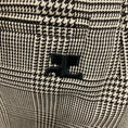 Load image into Gallery viewer, Courreges Beige / Brown Houndstooth Plaid Skirt