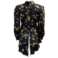 Load image into Gallery viewer, Gucci Black Silk Bright Star Blouse
